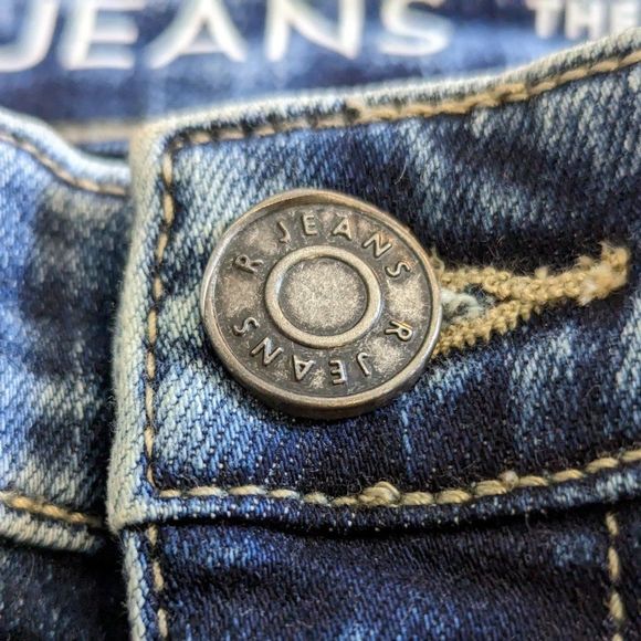 Acid wash Zipper Ankles Size 29 Jeans The exclusive R Jeans company - Picture 5 of 10